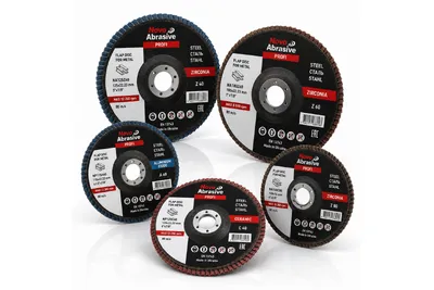 Круг лепестковый торцевой NovoAbrasive Profi 27 125*22.23 мм, P40 7NP2740125 Упаковка 10 шт.