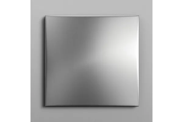 Лист сталевий нержавіючий технічний AISI 430 4.0mm (500 x 500) мм (деталь закладна)