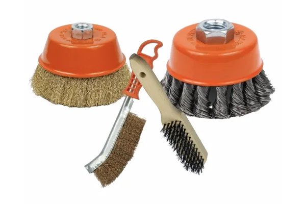 Щітка кільцева NovoTools, плет. сталь, 175х22.2мм 7NTWWB17522ST